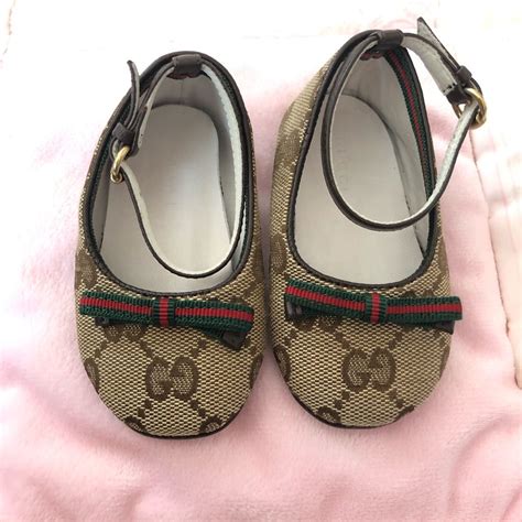 gucci shoes baby shoes size 2|gucci baby girl shoes.